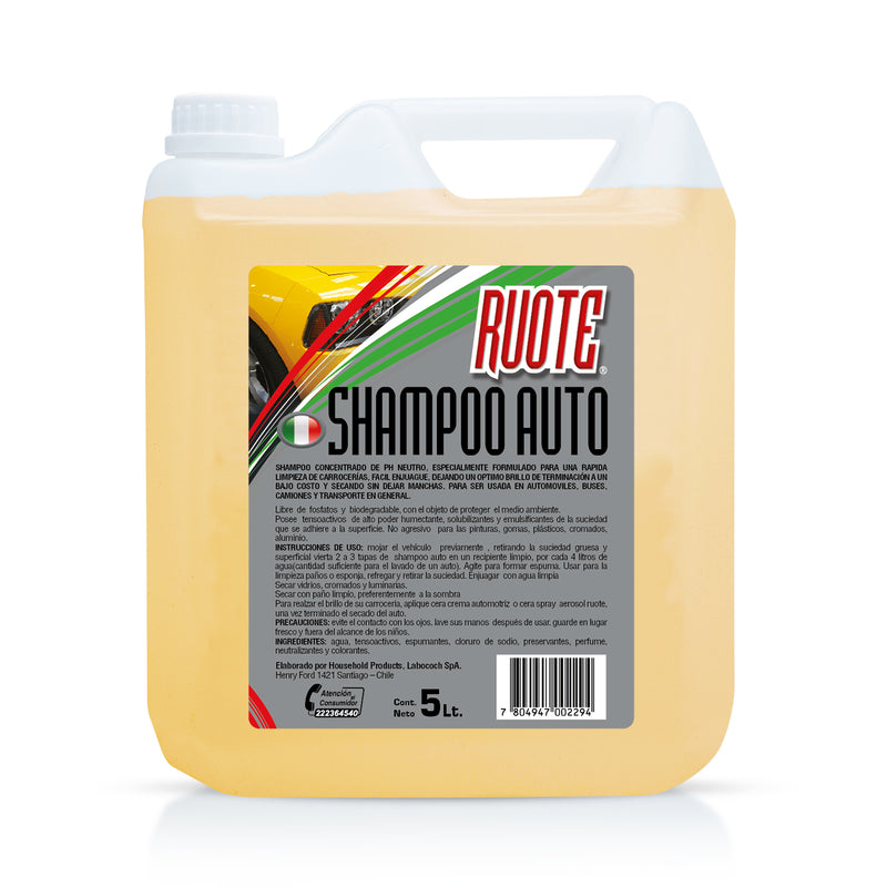 ROUTE Vehicular Shampoo - (5L)