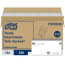 Toalla Interfoliada Tork Universal - (16 Paquetes x 250 Hojas)