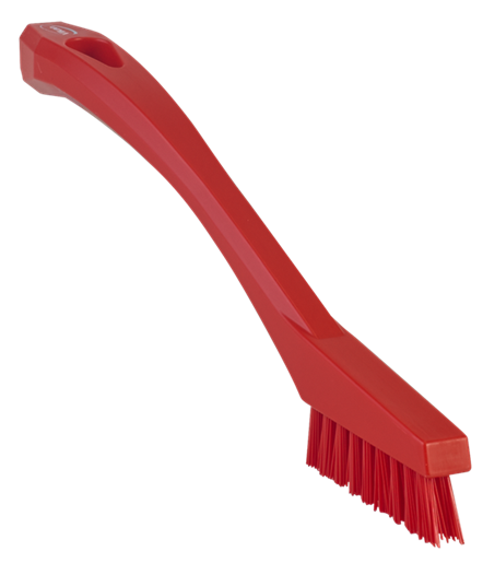Cepillo Pequeño Para Detalles F.Duros Color Rojo