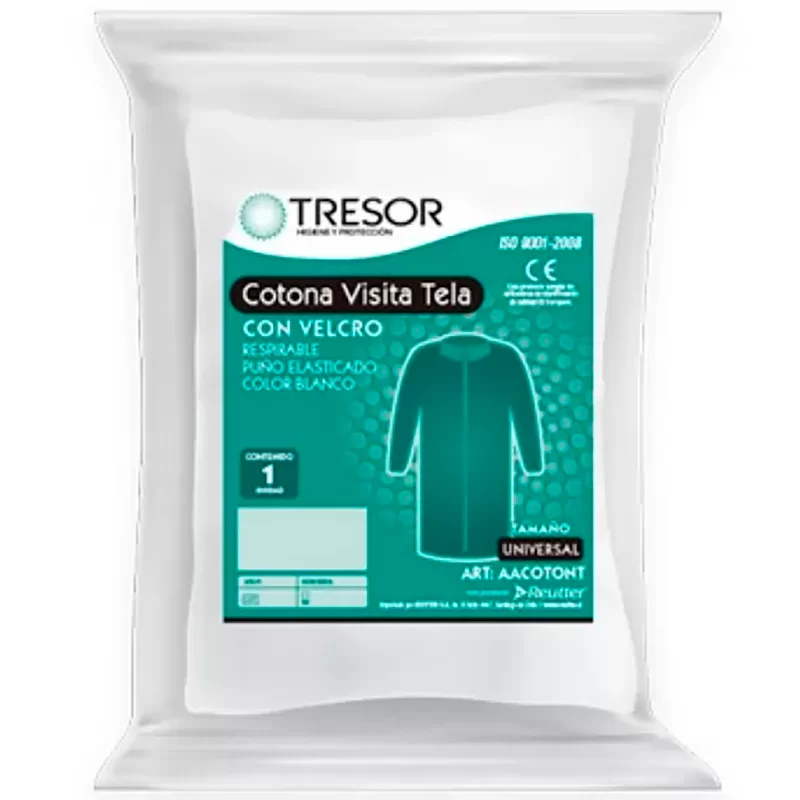 Cotton Visit Fabric With Velcro - (1 Ud.)