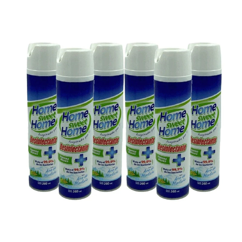 Disinfectants Aerosol Mountain Airs Home Sweet Home - (6 Units)
